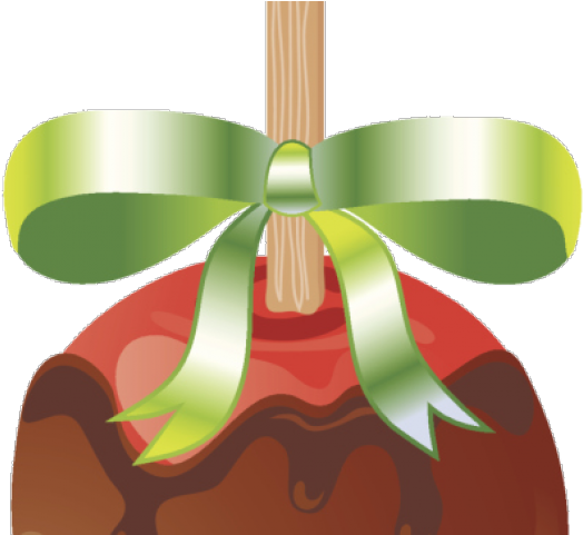 Caramel Clipart Chocolate Apple - Png Download (640x480), Png Download