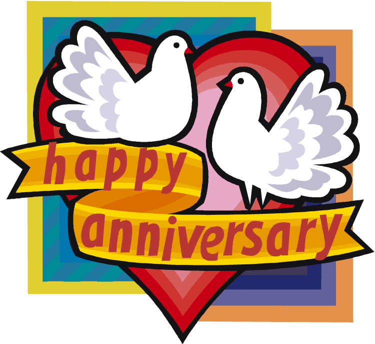 Happy Anniversary To Me Happy Anniversary To Me Clipart (750x687), Png Download
