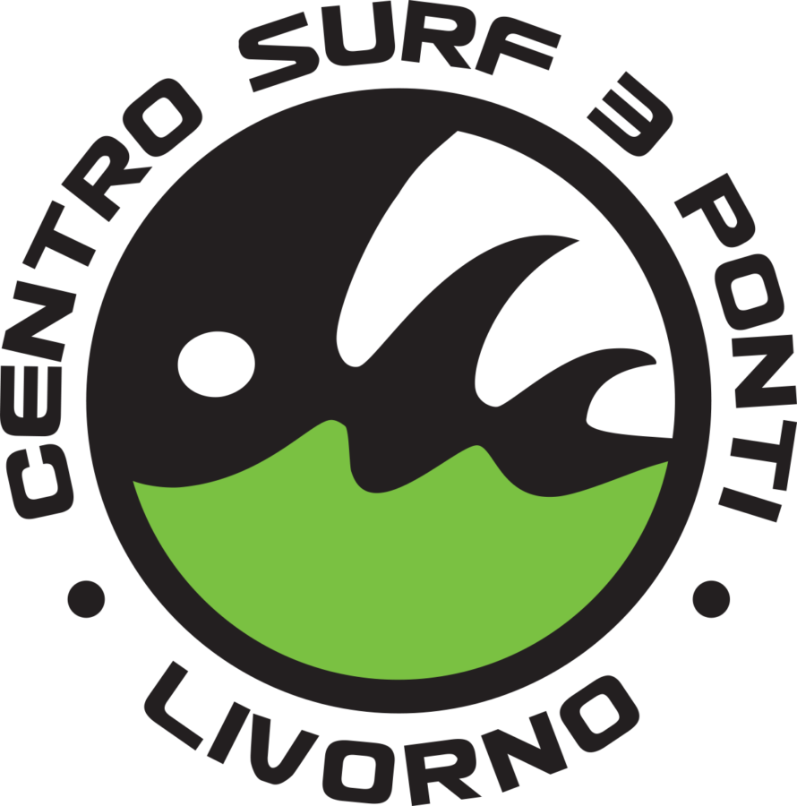 Logo Centro Surf 3 Ponti Livorno Clipart (890x900), Png Download