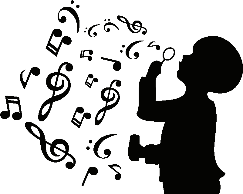 Wall Decals Music Clipart (800x800), Png Download