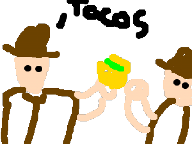 Wild West Clipart Taco - Png Download (640x480), Png Download