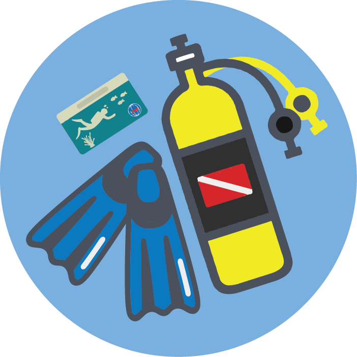 Diving At Tenggol Island Clipart (702x702), Png Download