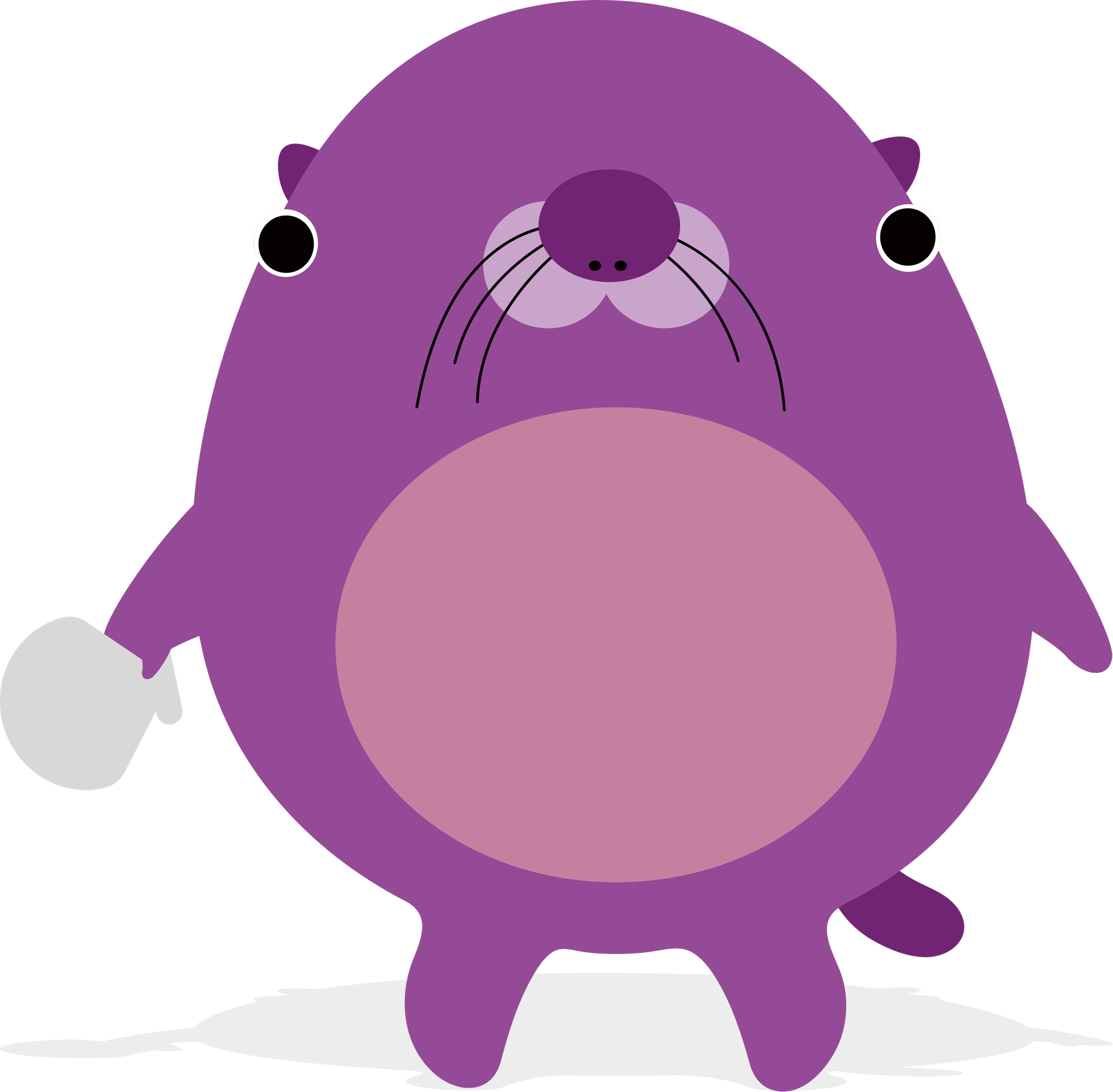 Time To Meet Your Favorite Otter, Dekusan It's A User-friendly Clipart (2048x2009), Png Download