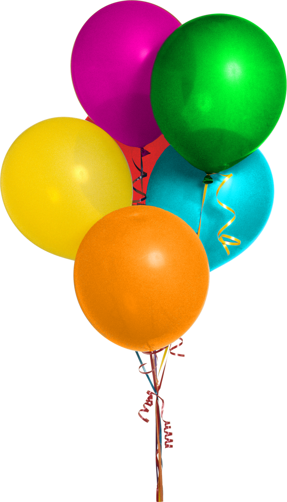 Image Result For Birthday Balloons Clipart - Png Download (915x1600), Png Download