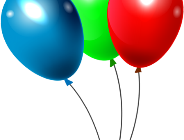 Birthday Balloon Clipart - Png Download (640x480), Png Download