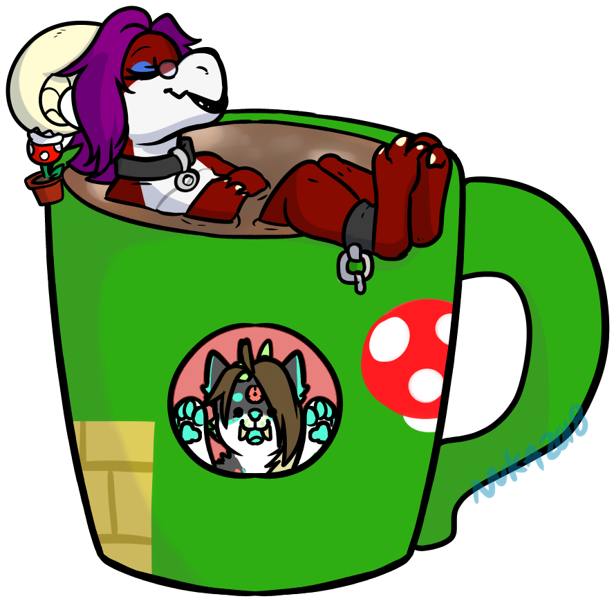 Koopa Flavored Hot Chocolate Clipart (1000x1000), Png Download