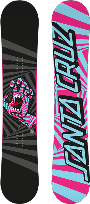 Santa Cruz Offers A Wide Range Of Snowboards To Fit Clipart (768x768), Png Download