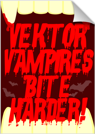 Vektor Vampires Clipart (674x516), Png Download