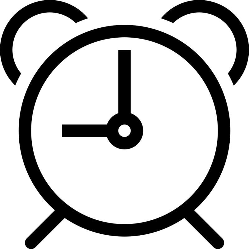 Alarm Clock Png, Download Png Image With Transparent Clipart (800x800), Png Download