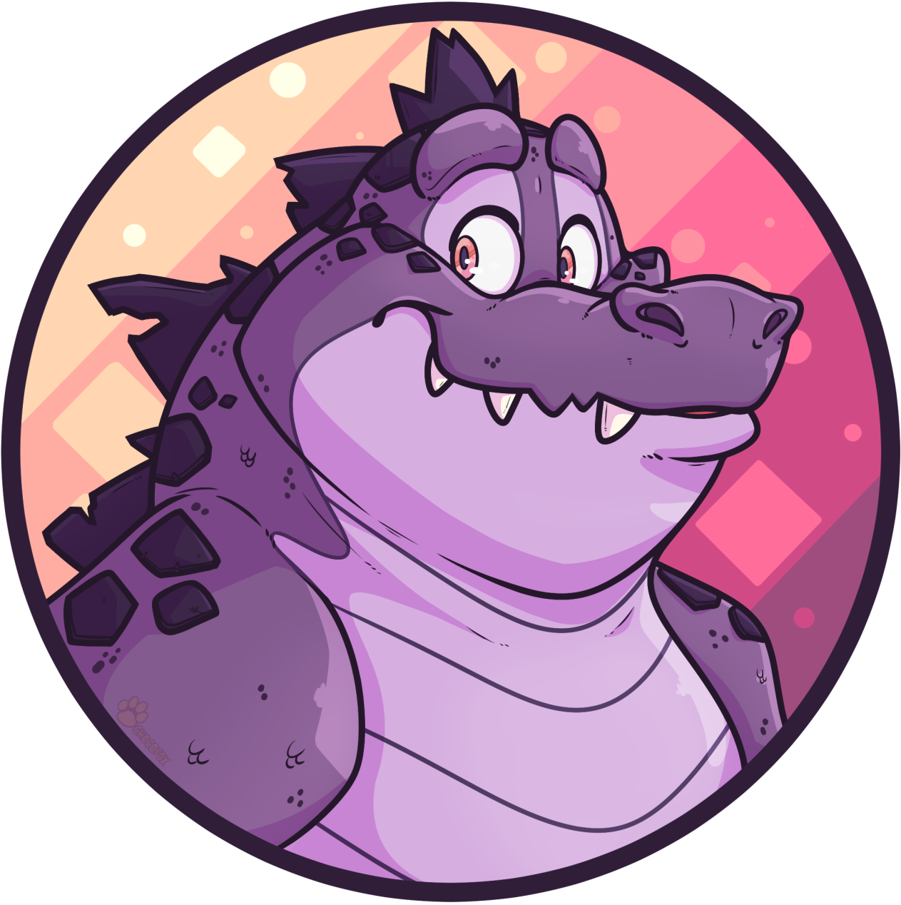 Taro Gator Clipart (1280x1280), Png Download
