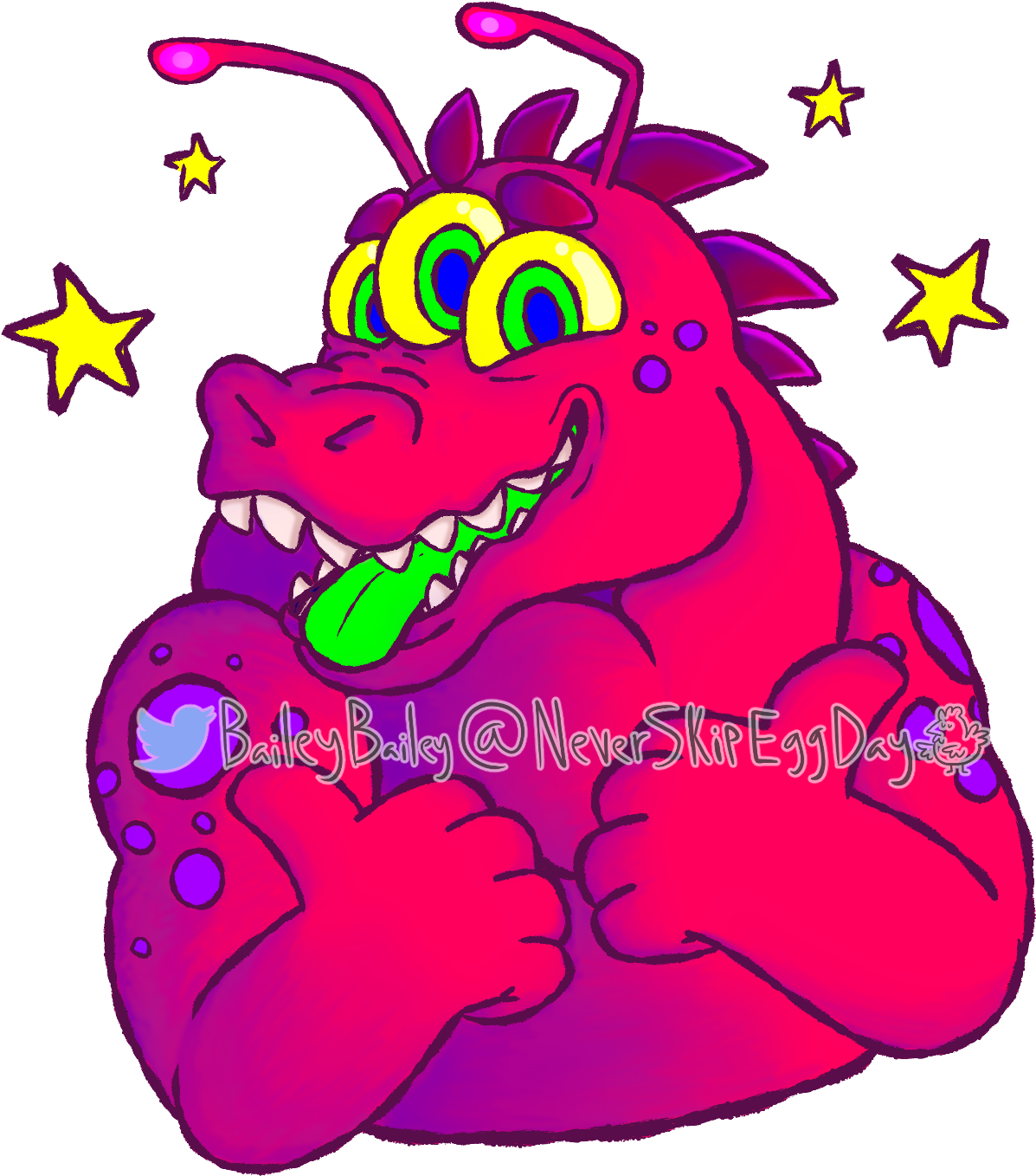 Space Gator Clipart (1500x1700), Png Download