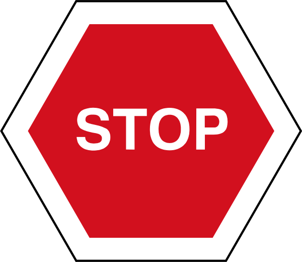 Bhutan Stop Sign Clipart (600x520), Png Download