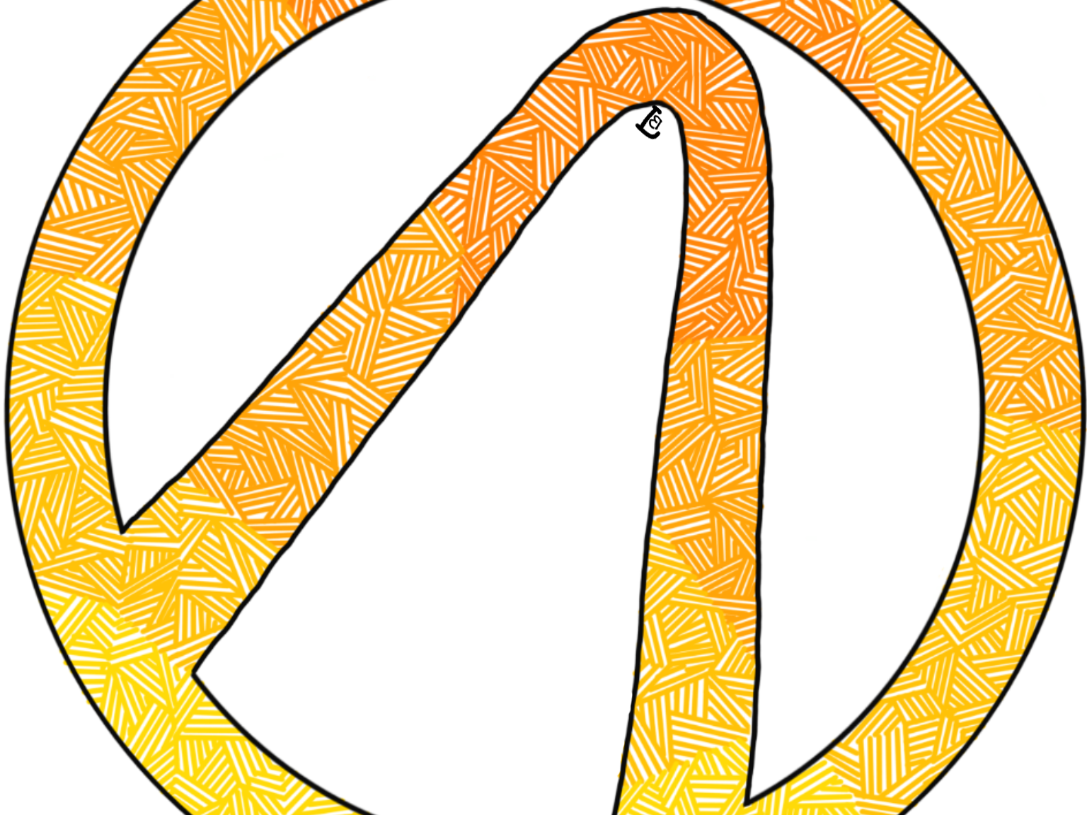 Pandoran Sunrise Gearboxsoftware Zentangle Borderlands Clipart (1536x1152), Png Download