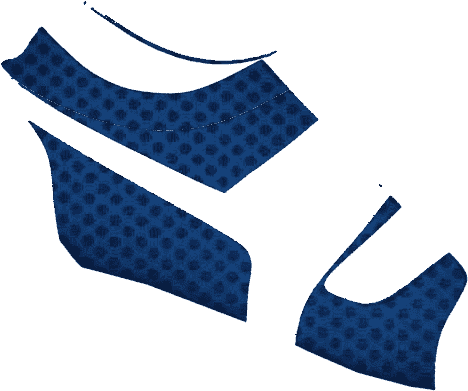 D1604 Sapphire Mesh L1676 Saphire Clipart (1024x768), Png Download