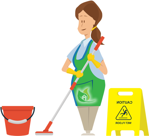 Isabel Cleaning Services Clipart (550x560), Png Download