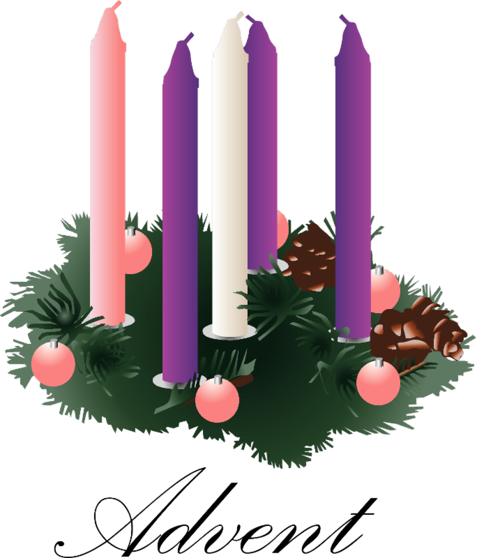 Advent Wreath Clip Art - Png Download (684x800), Png Download