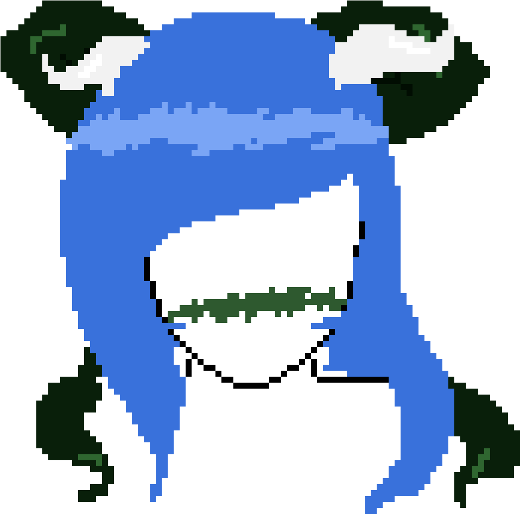 Noodle Blushing In A Bow Clipart (1200x1200), Png Download