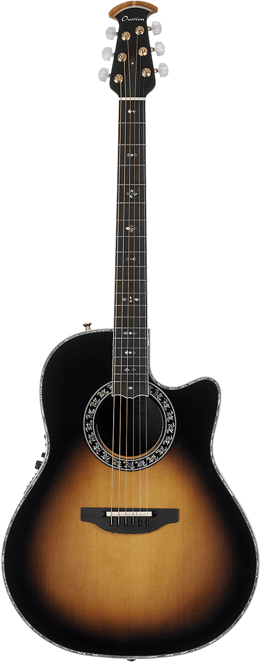 Ovation Electric Guitars Custom Clipart (1000x1384), Png Download