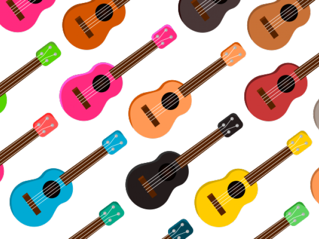 Acoustic Guitar Clipart Ukele - Png Download (640x480), Png Download