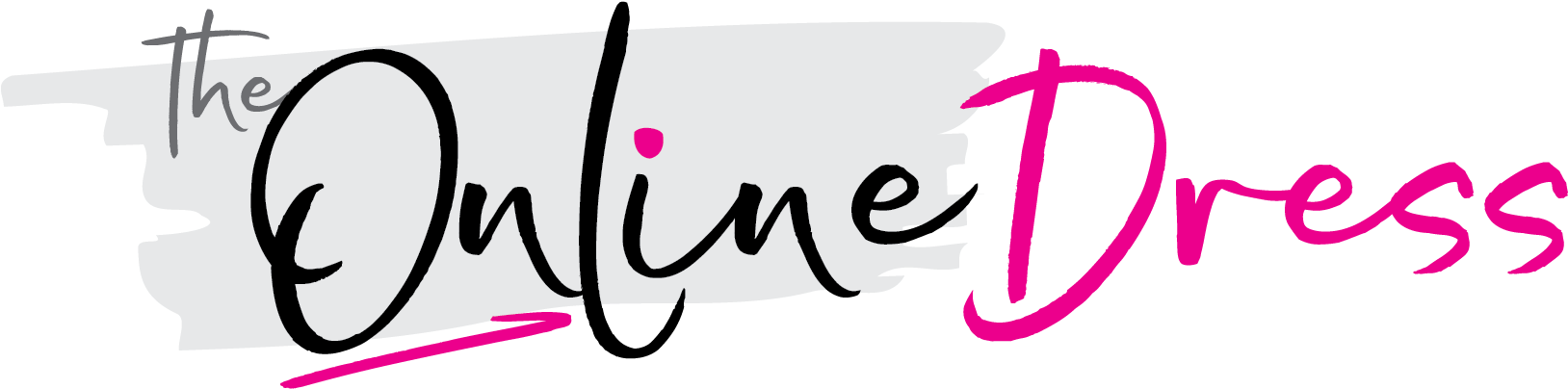 The Online Dress Clipart (1651x521), Png Download