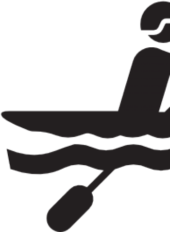 Canoe Clipart Kayak Girl - Png Download (640x480), Png Download