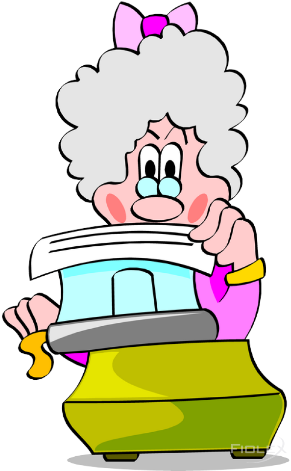 Grandma Clipart (511x800), Png Download