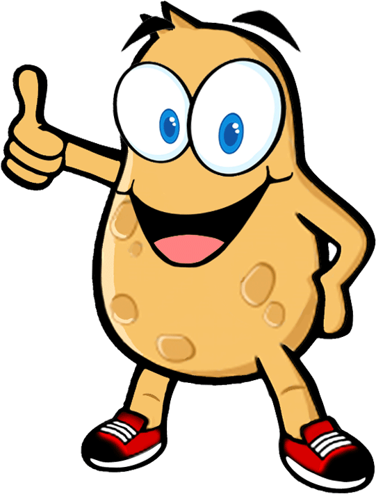 Potato Logo Clipart (541x711), Png Download