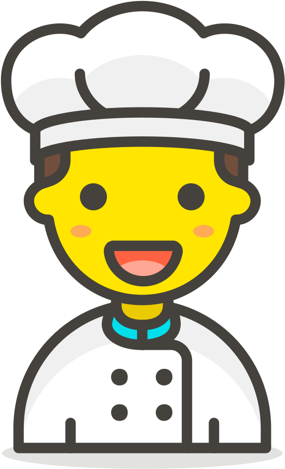 141 Man Cook Clipart (1024x1024), Png Download