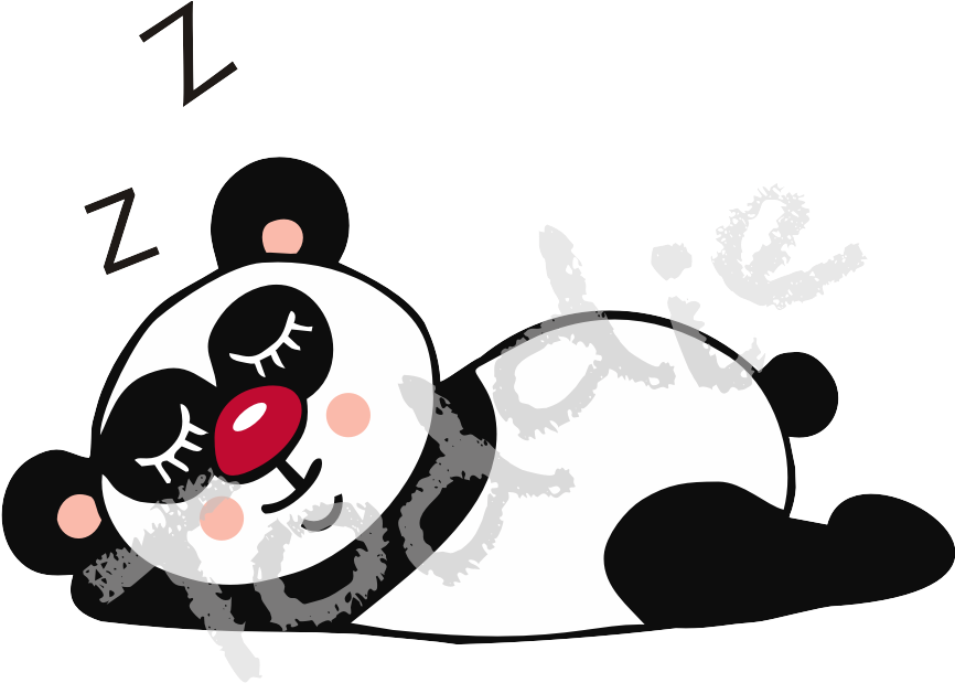 The Panda Bear Who Didn't Get Colours Clipart (865x653), Png Download