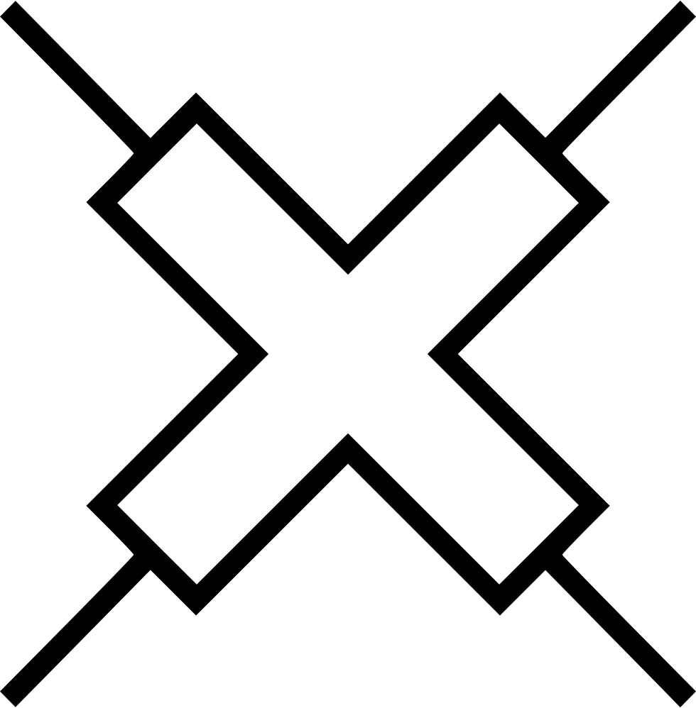 X Delete Png Icon Clipart (980x998), Png Download