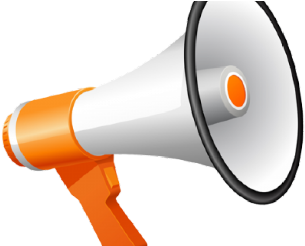 Free Megaphone Clipart - Png Download (640x480), Png Download