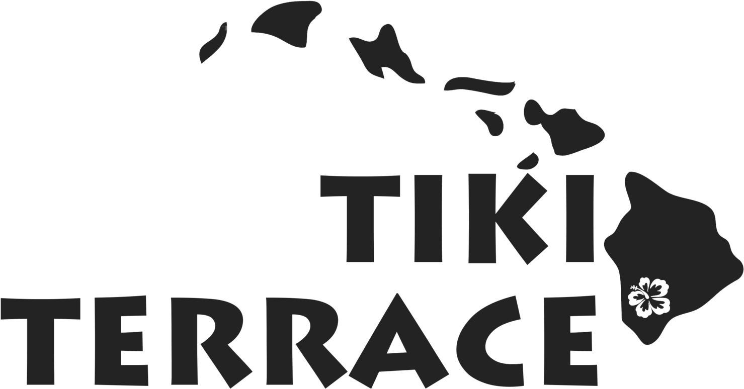 The Tiki Terrace Is The Number One Hawaiian Restaurant Clipart (1500x802), Png Download