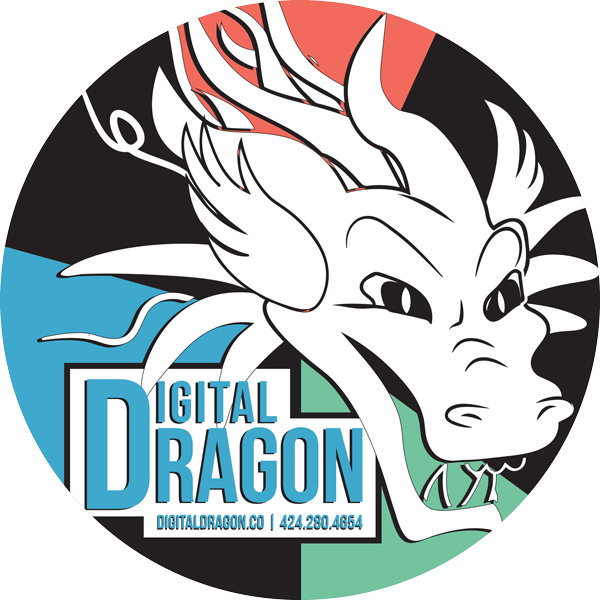 Santa Monica-based Digital Dragon Is Heading East This Clipart (600x600), Png Download