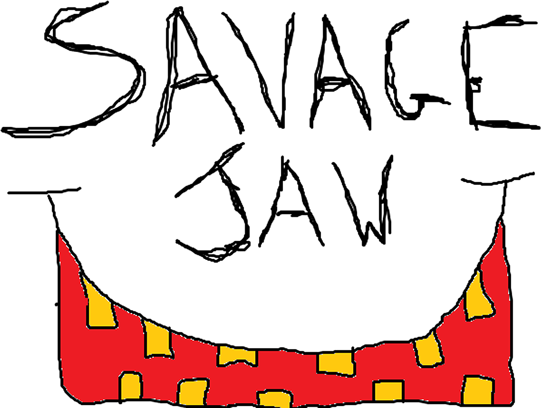 Savage Jaw Clipart (1777x1341), Png Download