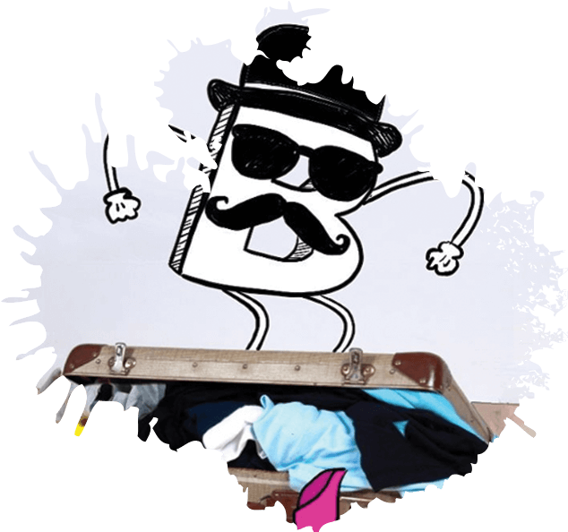 Barry Buzz The Cheeky Little B With Ⓒ Clipart (665x608), Png Download