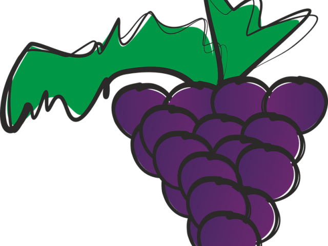 Grapes Clipart Climber - Png Download (640x480), Png Download