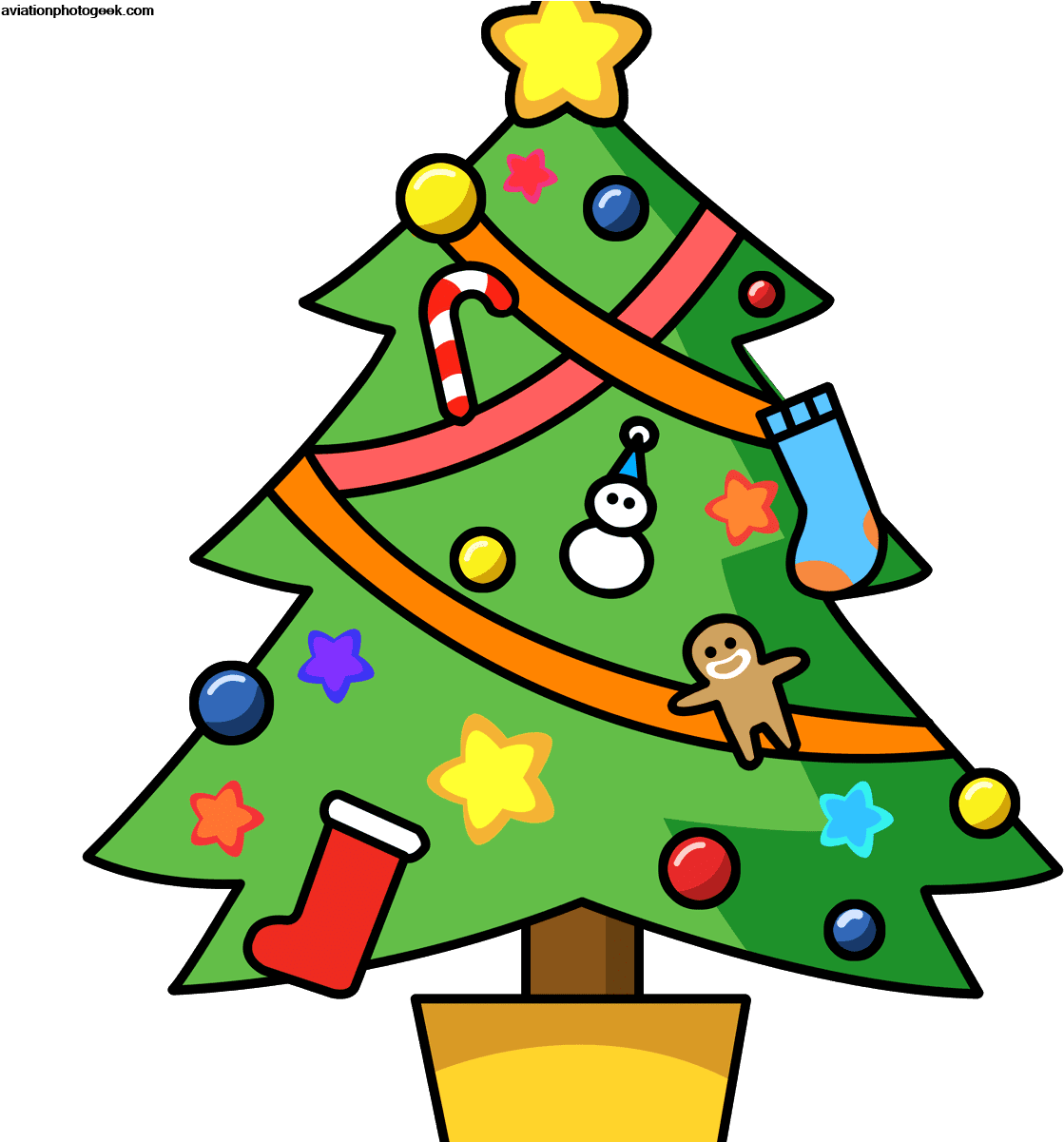 The Best Free Christmas Tree Clip Art Images A Christmas - Png Download (1200x1200), Png Download