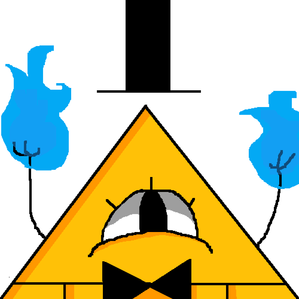 Bill Cipher Clipart (1000x1000), Png Download