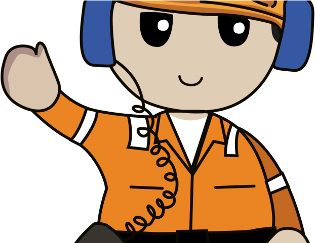 Industrial Worker Clipart Oil Worker - Png Download (640x480), Png Download