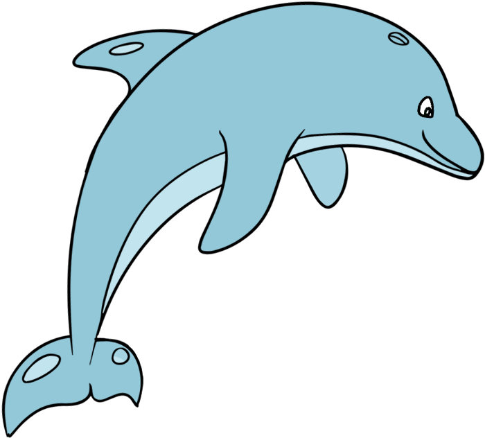 Clipart Of Common, Dolphin The And Dolphin Of - Png Download (750x720), Png Download