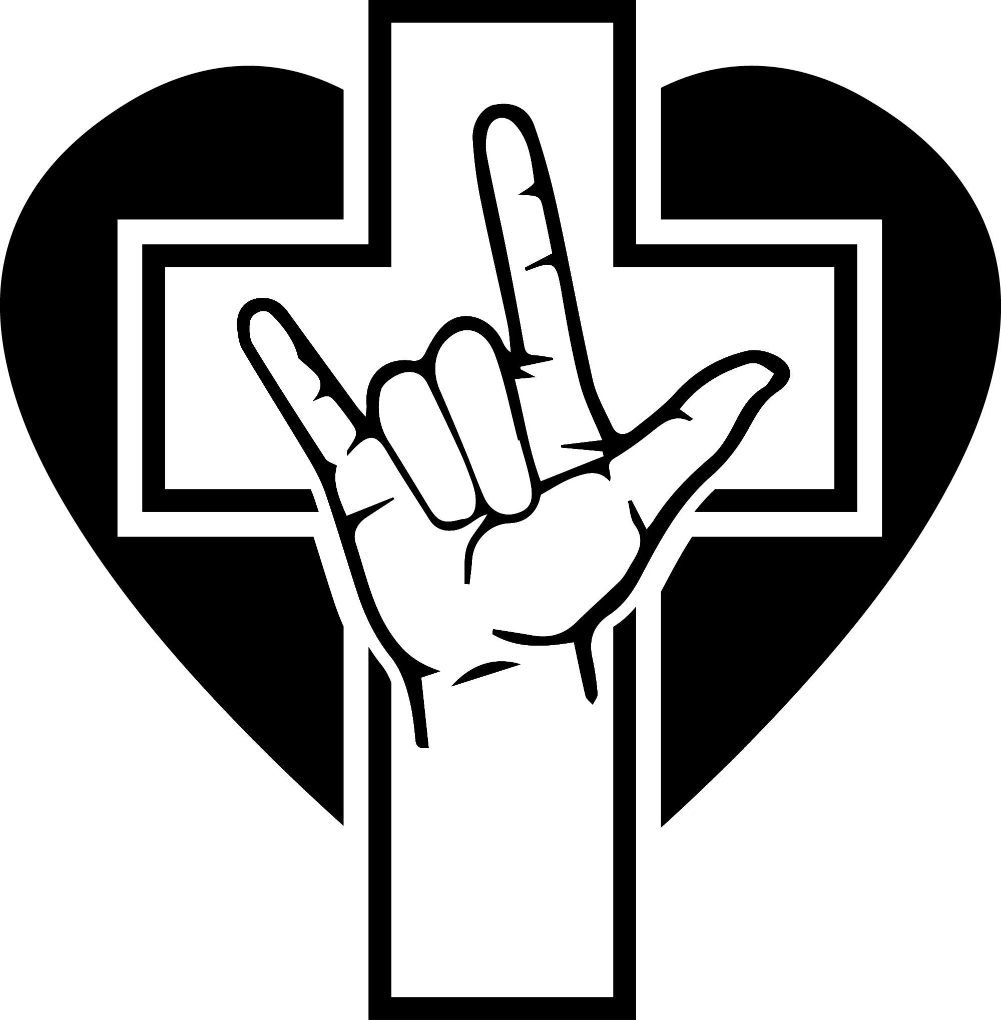 Deaf Mission Trip Logo Clipart (2000x2038), Png Download