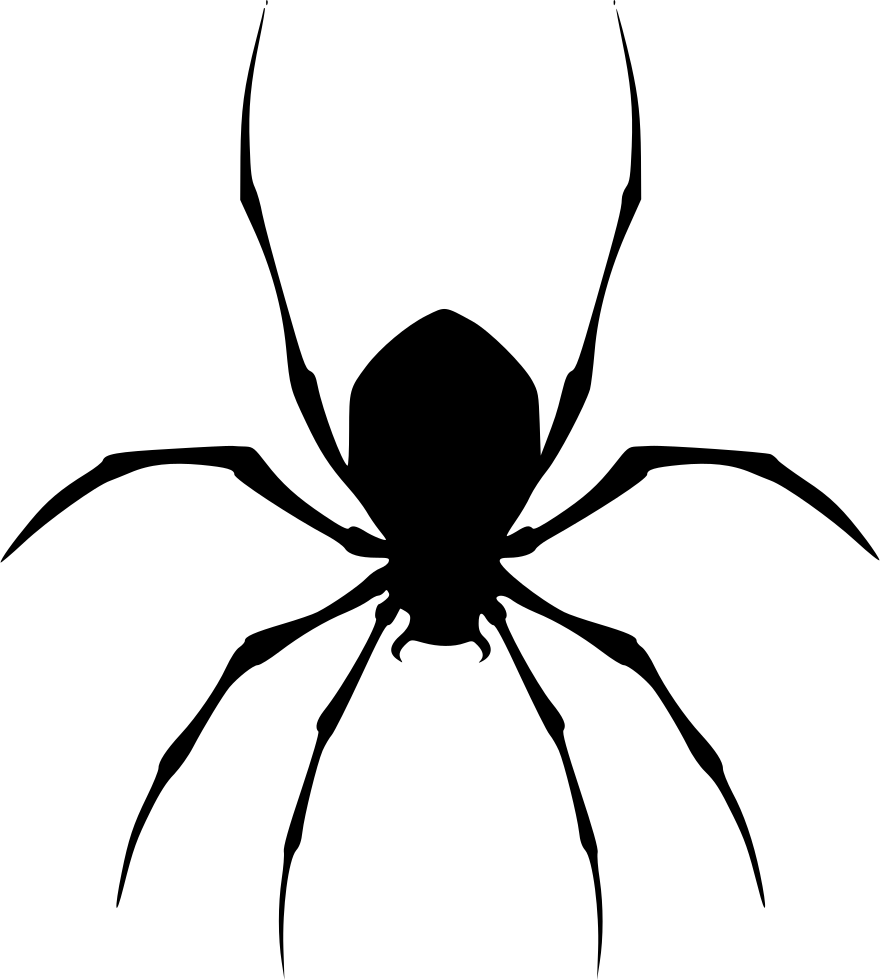 Spider Comments Clipart (880x980), Png Download