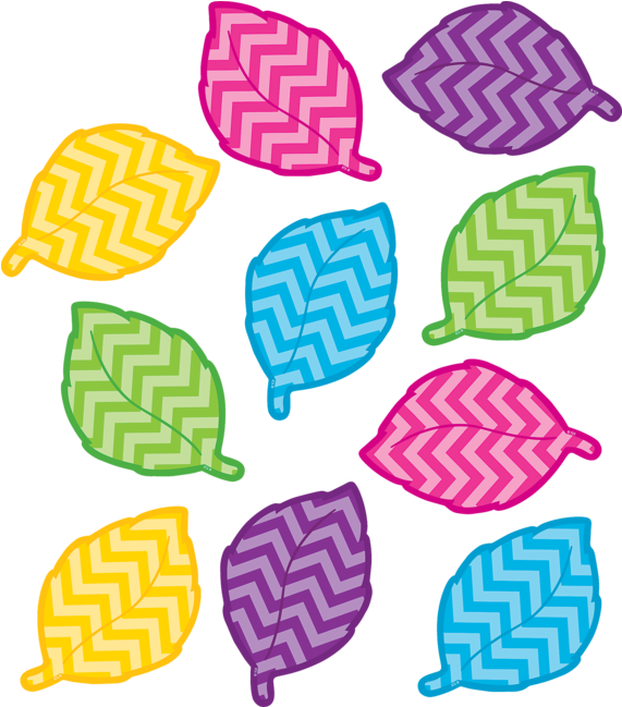 Chevron Leaves Accents Clipart (648x648), Png Download
