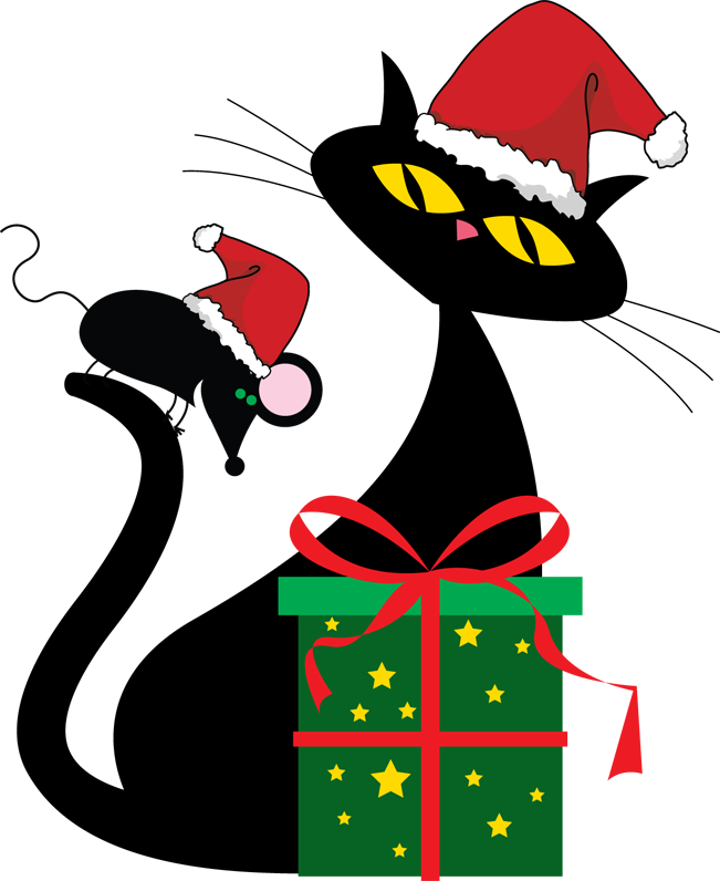 Clipart Of Cat And Cst - Png Download (651x796), Png Download