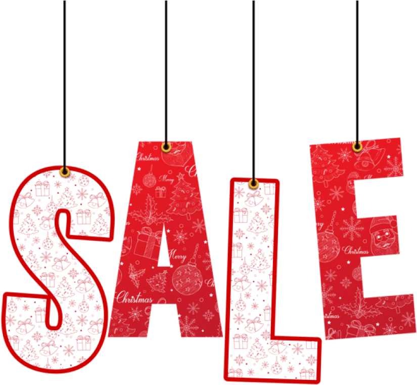 Free Png Download Christmas Hanging Sale Decoration Clipart (850x774), Png Download