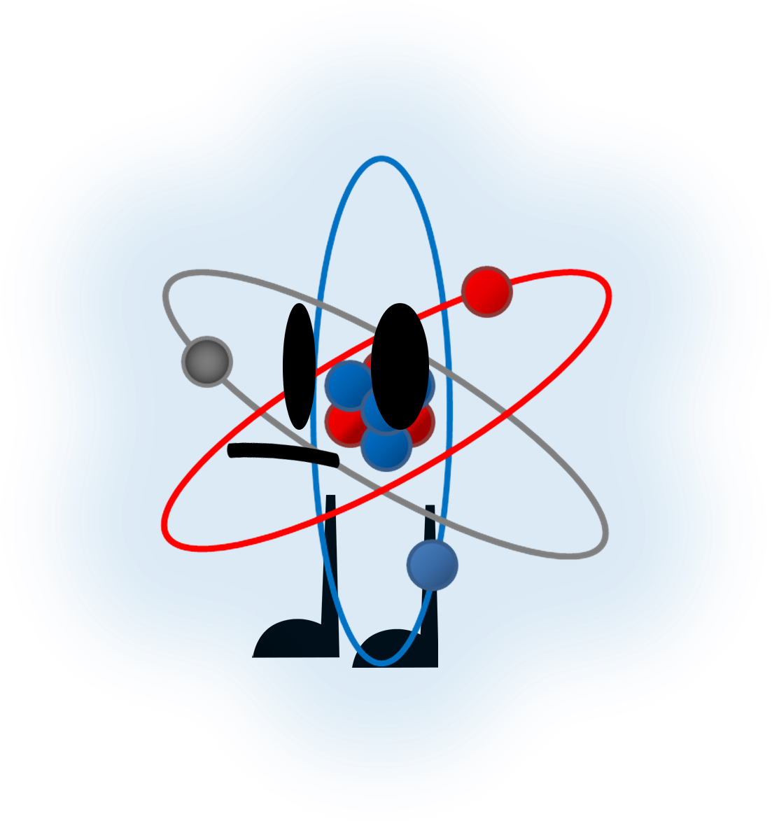 Atom Fullbody Clipart (1276x1360), Png Download