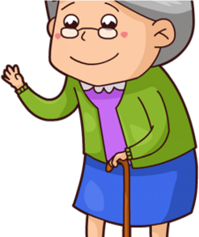 Cool Clipart Grandmother - Png Download (640x480), Png Download