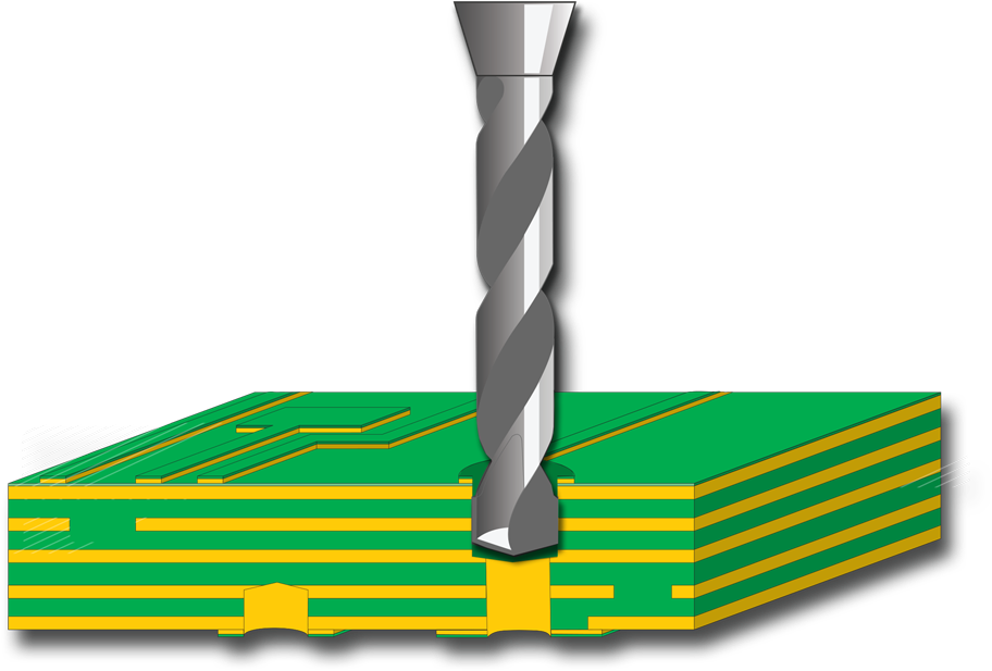 Ac-m /lip Corrected Backdrilling Geometry Clipart (1150x700), Png Download