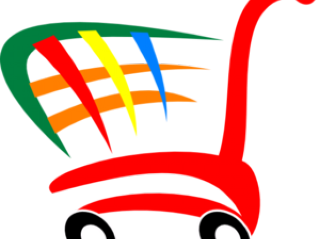 Trolley Clipart Grocery Store - Png Download (640x480), Png Download