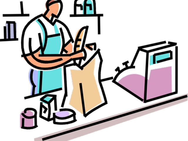 Shopping Clipart Grocery Store - Png Download (640x480), Png Download